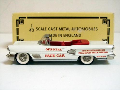 1958 Pontiac Bonneville Indianapolis Pace Car Sp. Edition, Hobby en Vrije tijd, Modelauto's | 1:43, Nieuw, Auto, Overige merken