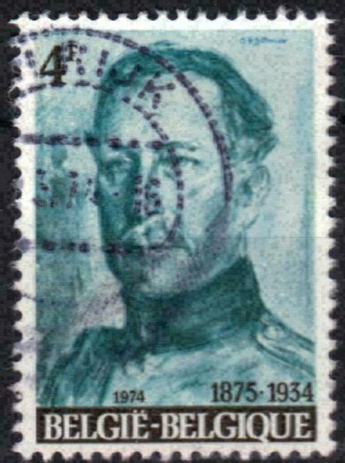 Belgie 1974 - Yvert 1697/OBP 1704 - Overlijden Albert I (ST), Postzegels en Munten, Postzegels | Europa | België, Gestempeld, Koninklijk huis