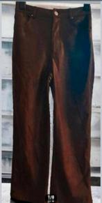 Pantalon en similicuir STRADIVARIUS, taille 34/36 BUNDLE DIS, Enlèvement ou Envoi, Taille 36 (S), Comme neuf, Brun