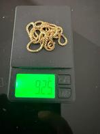 Goud ketting 18k, Handtassen en Accessoires, Kettingen, Ophalen, Zo goed als nieuw, Goud