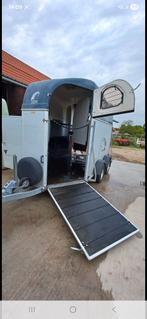 Paardentrailer te koop, Dieren en Toebehoren, Paarden en Pony's | Trailers en Aanhangwagens, Ophalen, Zo goed als nieuw, 2-paards trailer
