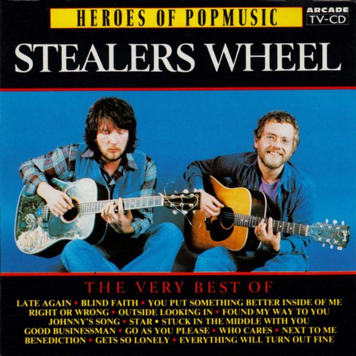 1971 - STEALERS WHEEL - HEROES OF POPMUSIC, Cd's en Dvd's, Cd's | Rock, Nieuw in verpakking, Poprock, Verzenden
