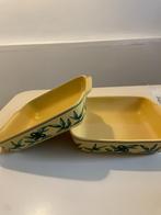 2 NIEUWE oven in steengoed met Provençaals decor, Ophalen of Verzenden, Nieuw, Keramiek, Overige typen