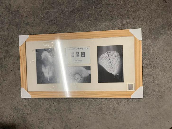 Nieuwe Houten fotolijst, Audio, Tv en Foto, Fotografie | Fotolijsten, Zo goed als nieuw, Ophalen of Verzenden