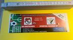 Ticket RIA Westdorpe SK Lokeren 01/07/06 vriendschappelijk, Verzamelen, Sportartikelen en Voetbal, Verzenden, Zo goed als nieuw