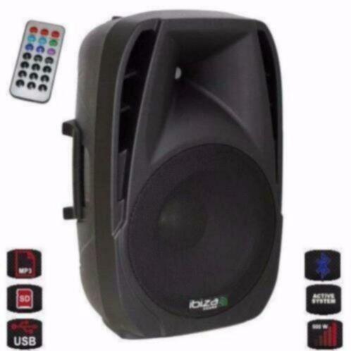 Actieve Speaker met Bleutooth-usb-sd 12Inch 450 Watt BT12A, TV, Hi-fi & Vidéo, Enceintes, Neuf, Enlèvement ou Envoi