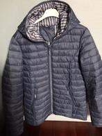 Blauwe vest, voering wit blauw gestreept, Ophalen of Verzenden, Zo goed als nieuw, Maat 42/44 (L), Blauw