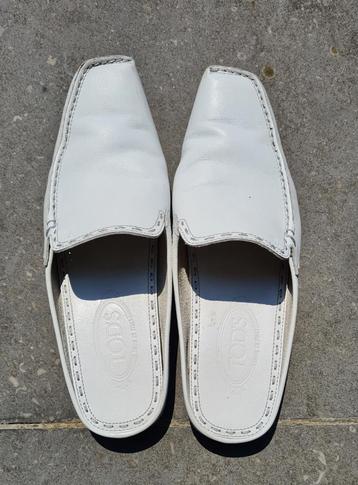 Witte muiltjes van Tod's - M. 40,5 beschikbaar voor biedingen