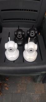 4 foscam camera's, Audio, Tv en Foto, Videobewaking, Gebruikt, Ophalen