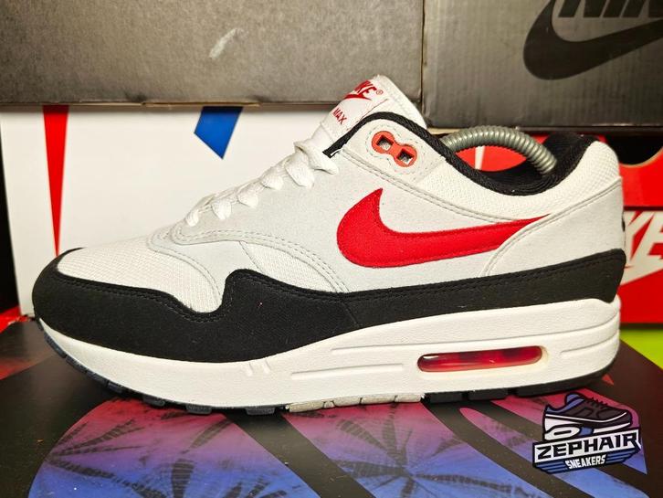Nike Air Max 1 'Chili' EU41 2023, Kleding | Heren, Schoenen, Gedragen, Sneakers, Wit, Ophalen of Verzenden