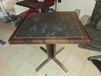 Mooi houten tafeltje te koop, Ophalen, Gebruikt, 50 tot 100 cm, Eikenhout