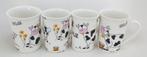 4 mugs koe, Huis en Inrichting, Keuken | Servies, Overige materialen, Ophalen of Verzenden, Zo goed als nieuw, Overige stijlen
