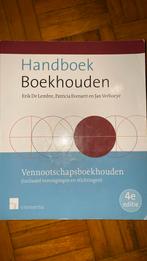 Handboek boekhouden - Vennootschapsboekhouden, Boeken, Ophalen, Zo goed als nieuw, Patricia Everaert; Erik De Lembre