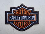 Harley Davidson logo strijkpatch embleem - 105 x 88 mm, Nieuw