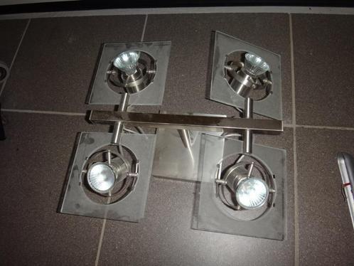 Verlichting, spots, schilderijen, Huis en Inrichting, Lampen | Spots, Gebruikt, Halogeen, Ophalen