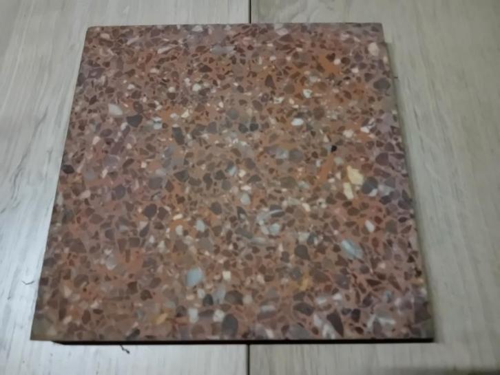 Carreaux de terrazzo anciens, Antiquités & Art, Antiquités | Assiettes décoratives & Carrelages, Enlèvement