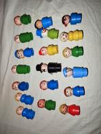 Vintage Fisher Price poppetjes 19stuks en 5 stoeltjes, Ophalen of Verzenden, Gebruikt, Overige typen