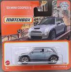 Matchbox 03 Mini Cooper S - 73/100, Kinderen en Baby's, Nieuw, Ophalen of Verzenden