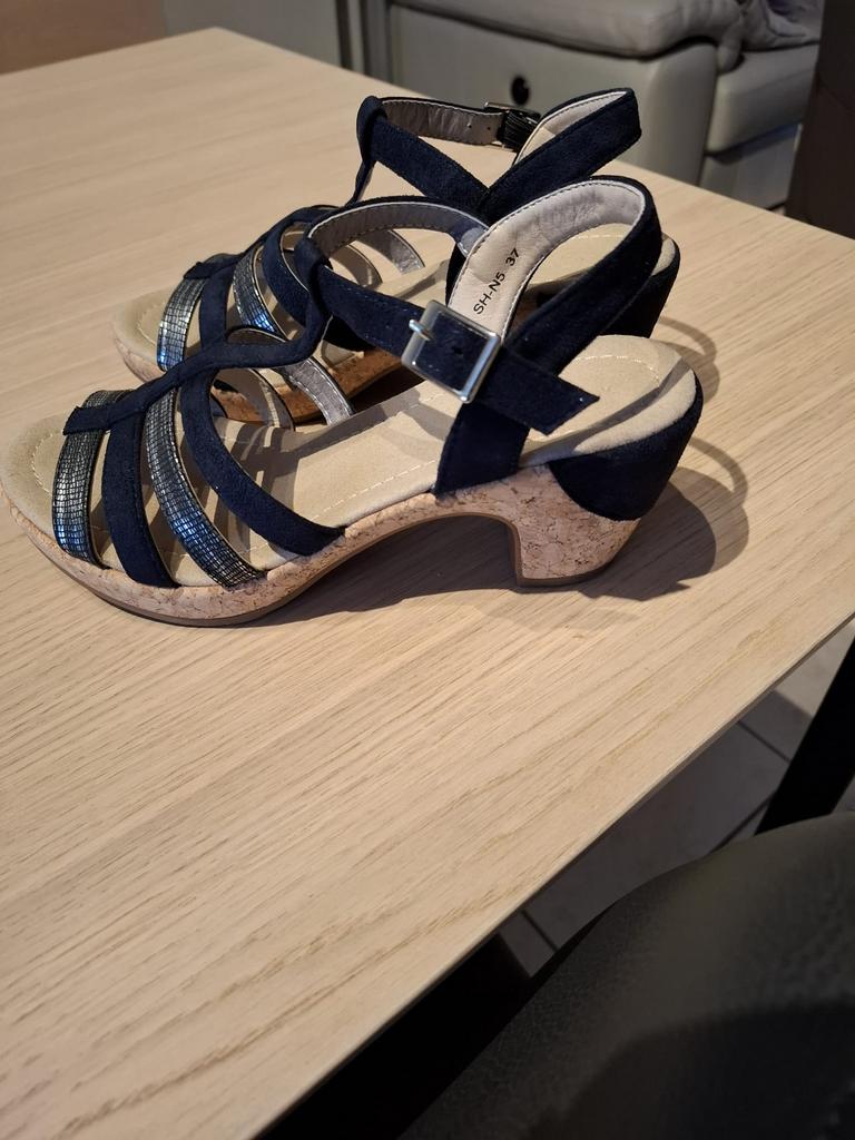 Sandalen Agora, Verzenden, Zwart, Nieuw, Sandalen of Muiltjes