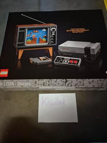 LEGO 71374 – Nintendo Entertainment System (NES) – geseald beschikbaar voor biedingen