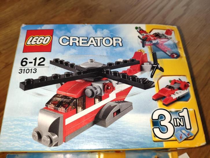 LEGO Lego Creator 31013 3 in 1 set Red Thunder, Kinderen en Baby's, Speelgoed | Duplo en Lego, Gebruikt, Lego, Ophalen of Verzenden