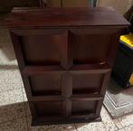 Petit meuble meurisier pour photos et cd ou autre, Maison & Meubles, Armoires | Commodes, Enlèvement, Comme neuf