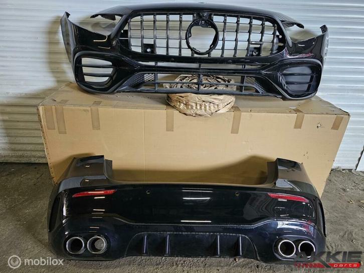 Mercedes A45 amg bumperset W177 zwart, Auto-onderdelen, Carrosserie, Gebruikt, Ophalen of Verzenden