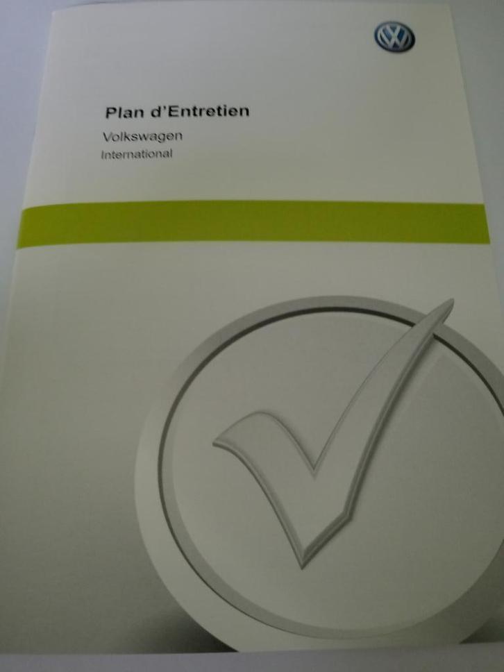 vw onderhoudsboekje volkswagen nieuw wel frans boekje, Auto-onderdelen, Overige Auto-onderdelen, Volkswagen, Nieuw, Ophalen of Verzenden
