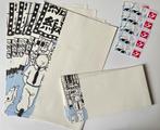 Kuifje - Briefpapier, enveloppen en postzegels - Nieuwstaat, Ophalen of Verzenden, Nieuw, Herge