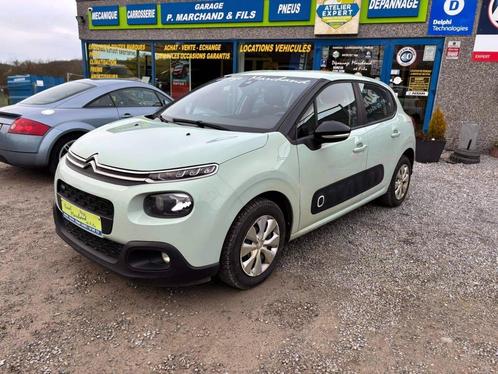 Citroën C3, Auto's, Citroën, Bedrijf, Te koop, C3, Benzine, Euro 6, Stadsauto, 5 deurs, Handgeschakeld, Groen, Beige, Stof, Voorwielaandrijving
