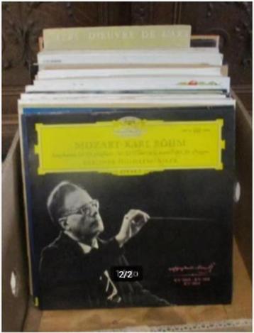 55 Prima LP's met Klassieke Muziek beschikbaar voor biedingen
