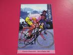 wielerkaart 1991 giro team del tongo franco chiocciol signe, Sports & Fitness, Cyclisme, Comme neuf, Envoi