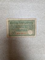 Duits ticket voor de Tweede Wereldoorlog