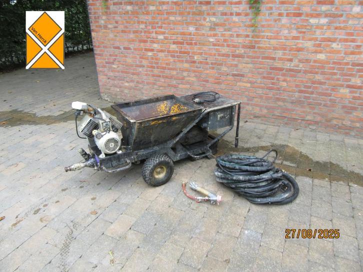 Leemspuitmachine 230 volt plastcoat 30, Doe-het-zelf en Bouw, Gereedschap | Overige machines, Gebruikt, Ophalen