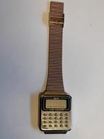 Quastar vintage rekenmachinehorloge, Handtassen en Accessoires, Horloges | Heren, Overige merken, Staal, Gebruikt, Staal