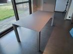 Keukentafel met glazen blad 1m80x90x76cm, Huis en Inrichting, Ophalen, Gebruikt, 50 tot 100 cm, Vijf personen of meer