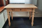 oude grenen boerentafel - 110x70 cm - 75 cm hoog - 1 lade, Huis en Inrichting, Ophalen, Gebruikt, 100 tot 150 cm, 50 tot 100 cm
