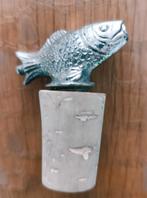 Collectionneur, Ancien bouchon verseur métal poisson, TBE, Enlèvement ou Envoi