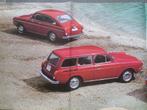 Brochure de la Volkswagen VW 1600 Ponton Fastback Variante 1, Livres, Autos | Brochures & Magazines, Volkswagen, Envoi