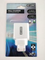 Quick charge usb-c lader gsm lader (nieuw), Telecommunicatie, Ophalen of Verzenden, Nieuw