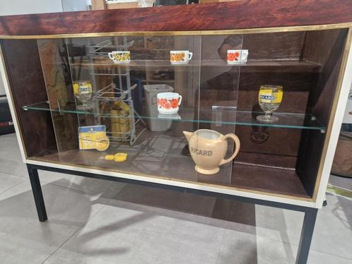 Winkel toonbank , winkelkast , display vitrine , schuifbaar, Antiek en Kunst, Antiek | Meubels | Kasten, Ophalen