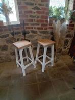 2 tabouret de bar, Maison & Meubles, Enlèvement, Comme neuf, Bois