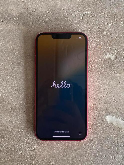 iPhone 14 Rood - 128 GB, Telecommunicatie, Mobiele telefoons | Apple iPhone, Zo goed als nieuw, 128 GB, iPhone 14, Ophalen of Verzenden