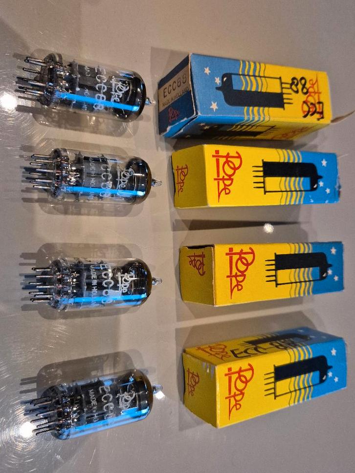 ECC88 Pope NOS, Audio, Tv en Foto, Buizenversterker, Ophalen of Verzenden