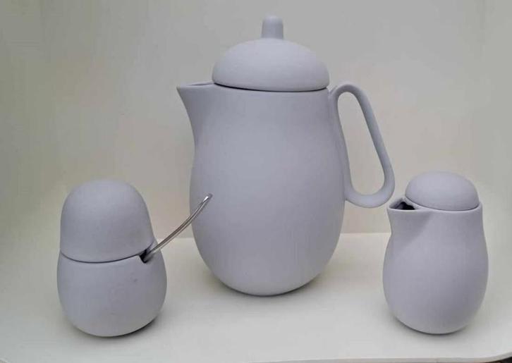 Theeset/servies, Huis en Inrichting, Keuken | Servies, Nieuw, Overige typen, Porselein, Ophalen of Verzenden