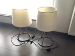 2 schemerlampen, Ophalen, Zo goed als nieuw, Wit