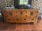 Authentieke japanse kast, Ophalen, Gebruikt, 100 tot 150 cm, Teakhout
