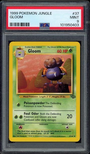 Gloom PSA 9 - 37/64 - Jungle 1999 beschikbaar voor biedingen
