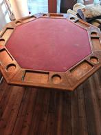 biljart- en pokertafel, Sports & Fitness, Billards & Billards américains, Enlèvement, Utilisé, Table de billard