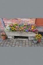 Mangeoire pour chevaux, en pierre bleue, comme jardinière, Jardin & Terrasse, Bacs à fleurs & Jardinières, Enlèvement